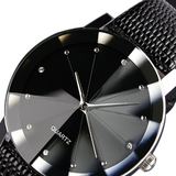 Black/Silver Quarts Luxury Watch - Bachelor Hut