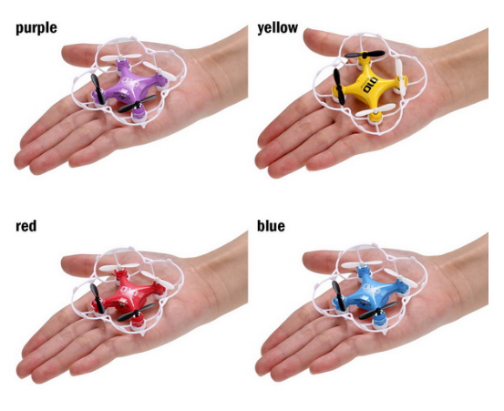 Starter/Child Mini Drone 2.4GHz 6-Axis Gyro LED RC Quadcopter - Bachelor Hut