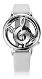 Musical Note Quartz Analog Hollow Watch - Bachelor Hut