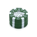 3 Layer Poker Chip  Herb and Tobacco Grinder - Bachelor Hut