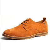 Leather Flat Premium Oxford Casual Shoes - Bachelor Hut