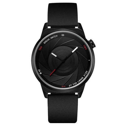 Break Unique Black Swirl Luxury Watch - Bachelor Hut