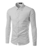 Premium Long Sleeve Slim Fit Dress Shits - Bachelor Hut