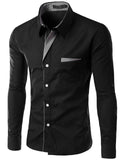 Premium Long Sleeve Slim Fit Dress Shits - Bachelor Hut