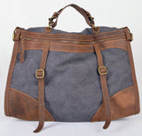 Vintage Retro Leather Travel Bag - Bachelor Hut