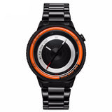 Break Creative Black Circle Luxury Watch - Bachelor Hut