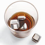 Stainless Steel Whiskey Stones Ice Cubes - Bachelor Hut