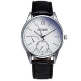 MiGeer Leather Quartz Watch - Bachelor Hut