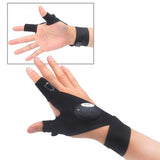 Magic Strap Fingerless Glove LED Flashlight - Bachelor Hut