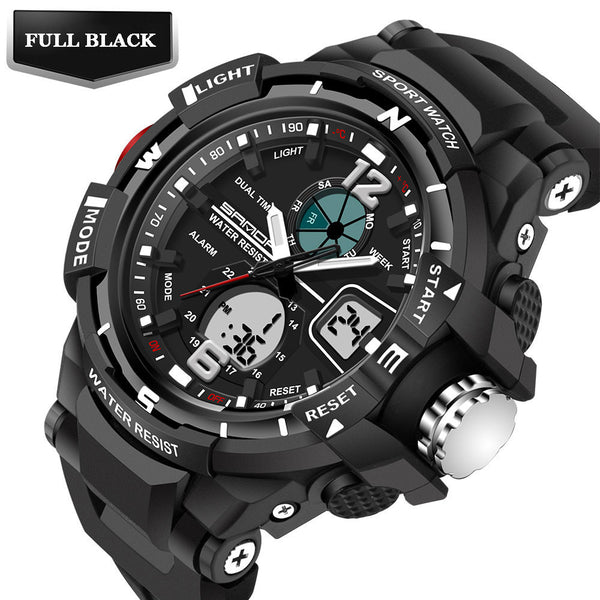 Sanda LED Luxury Digital Watch Men - Bachelor Hut