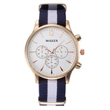 MiGeer Stripe Quartz Watch - Bachelor Hut