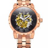 Binger Sapphire Crystal Luxury 3D Watch - Bachelor Hut