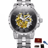 Binger Sapphire Crystal Luxury 3D Watch - Bachelor Hut