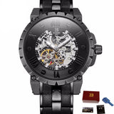 Binger Sapphire Crystal Luxury 3D Watch - Bachelor Hut