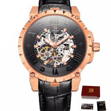 Binger Sapphire Crystal Luxury 3D Watch - Bachelor Hut