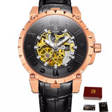 Binger Sapphire Crystal Luxury 3D Watch - Bachelor Hut