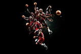 Various Michael Jordan Basketball Art Posters - Bachelor Hut