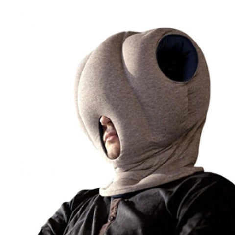 Mini Ostrich Glove Pillow For Travelling