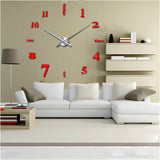 Large Wall Clock Luxury Quarts Design - Bachelor Hut