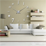 Large Wall Clock Luxury Quarts Design - Bachelor Hut