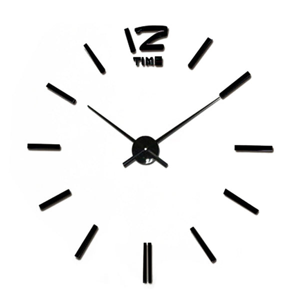 Large Wall Clock Modern Design - Bachelor Hut