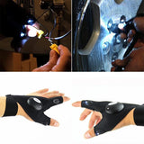 Magic Strap Fingerless Glove LED Flashlight - Bachelor Hut