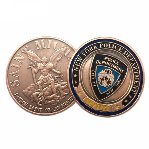 NYPD Bronze Medallion Coin - Bachelor Hut