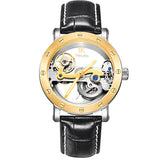 Hollow Skeleton Hand-Made Self-Wind Luxury Watch