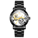 Hollow Skeleton Hand-Made Self-Wind Luxury Watch