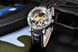 Hollow Skeleton Hand-Made Self-Wind Luxury Watch