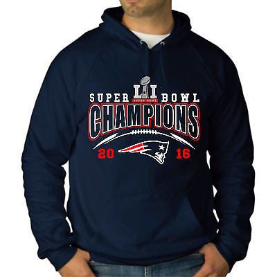 New England Patriots Super Bowl 51 Champions Hoody - Bachelor Hut