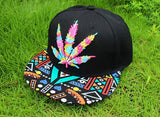 Weed Snapback Hats - Bachelor Hut