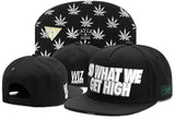 Weed Snapback Hats - Bachelor Hut