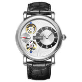 Quad Dial Quartz Automatic Mechanical Watch