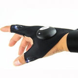 Magic Strap Fingerless Glove LED Flashlight - Bachelor Hut