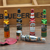 Aluminum Mini Beer Smoke Metal Pipes - Bachelor Hut