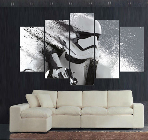 Star Wars Trooper 5 Piece Wall Mural - Bachelor Hut