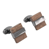 Savoyshi Luxury Wood Cufflinks - Bachelor Hut