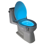 LED Toilet Motion Activaated Colored Night Light - Bachelor Hut