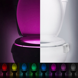 LED Toilet Motion Activaated Colored Night Light - Bachelor Hut