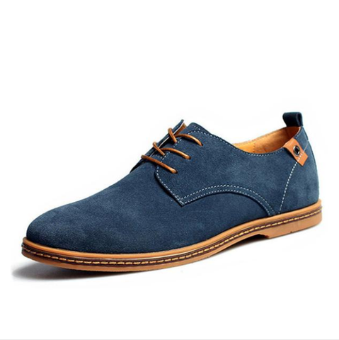 Leather Flat Premium Oxford Casual Shoes - Bachelor Hut